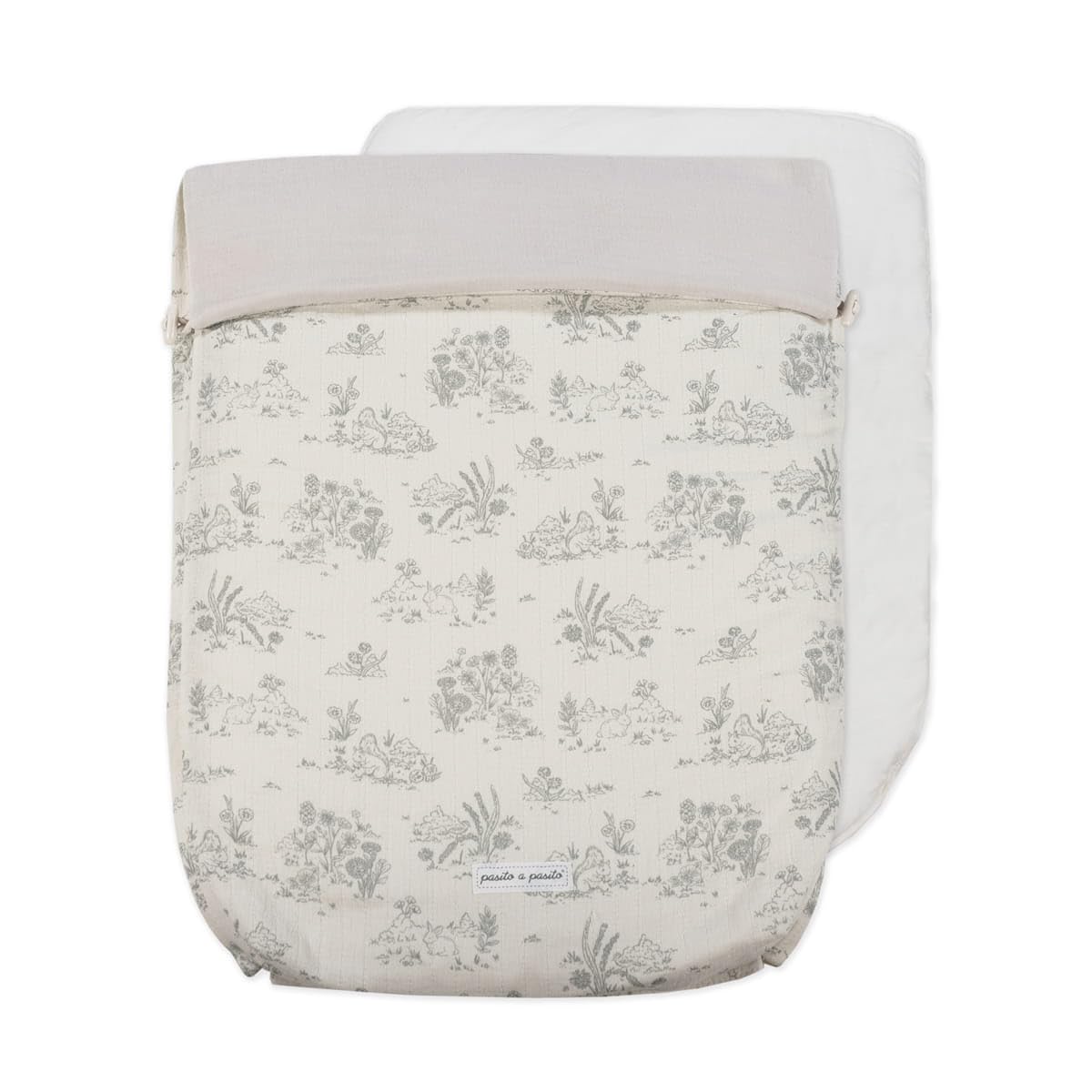 Saco Cuco 3 en 1 Entretiempo Toile de Jouy Cream