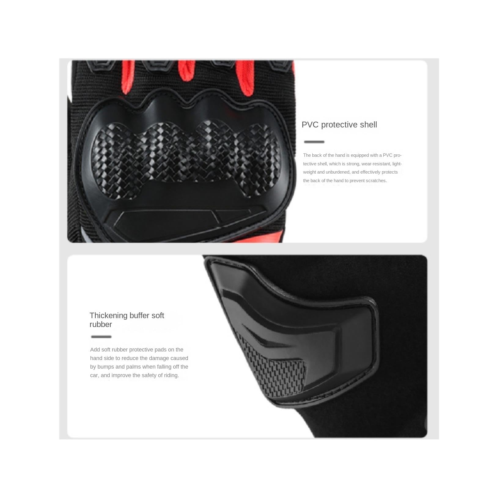 Gants de Cyclisme Gants À Écran Tactile, Doigt Complet, Adaptés Au Cyclisme, À La Moto, À l'escalade, for Les Travailleurs Gant Velo(M)