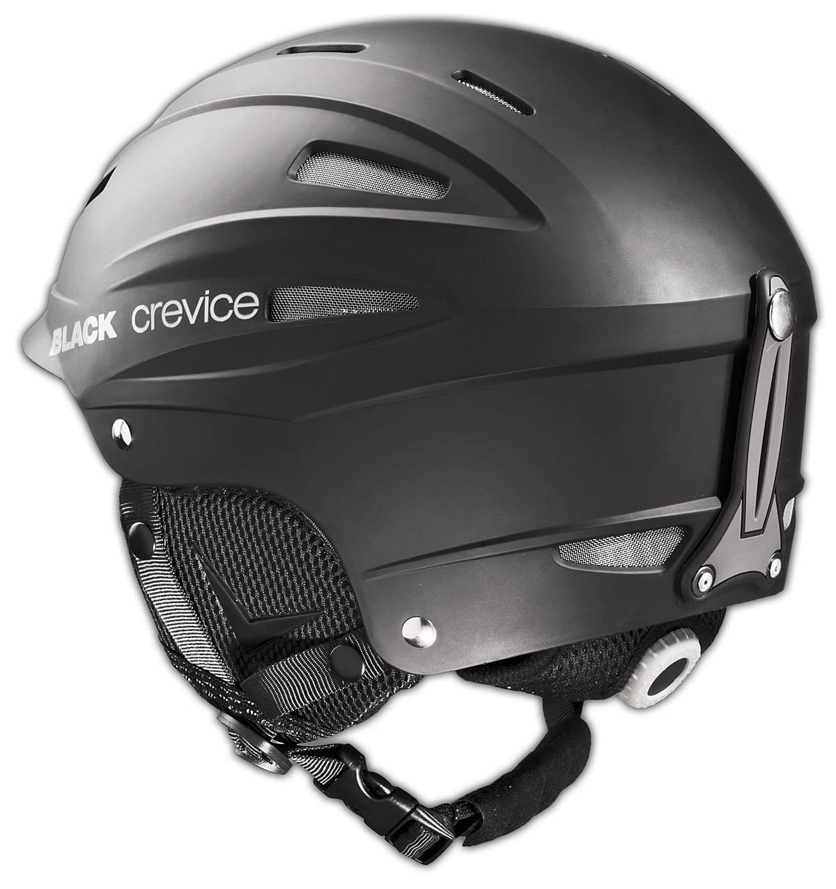 BLACK CREVICE Ischgl Casco de esquí Prueba de Golpes Transpirable Tamaño Ajustable