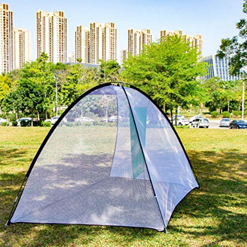 Green Net, Bottomless Training Net, Beginners Course for Indoor Outdoor Using Golfers