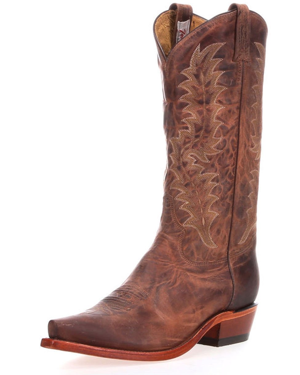Tony Lama Boots Men's Saigets Worn Goat 6979 Western Boot