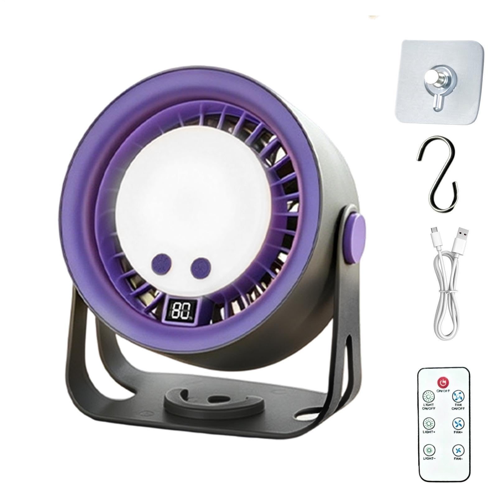 Ventilateur de table sans bruit pour travailler et dormir au frais