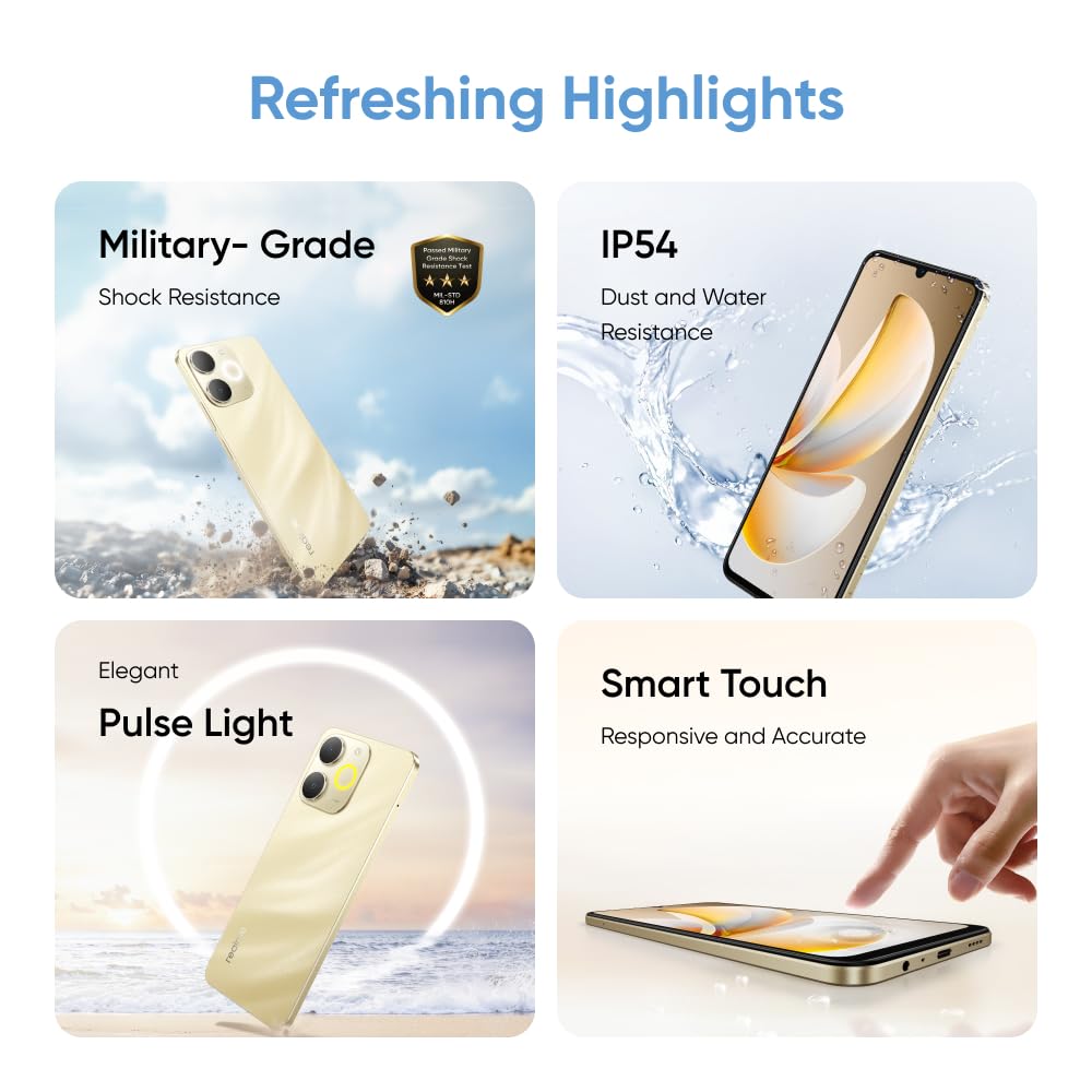 Amazon | realme Note 70T スマートフォン 4+256 GB、6,000 mAh