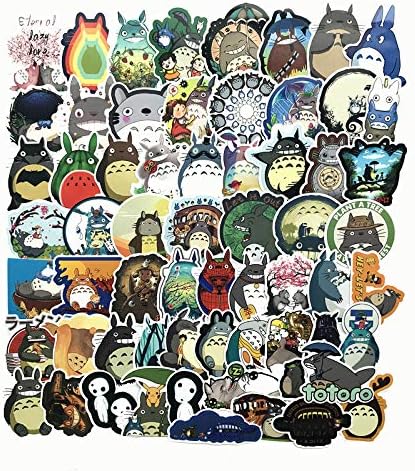 CJB Cute Totoro Skateboard Vinyl Stickers