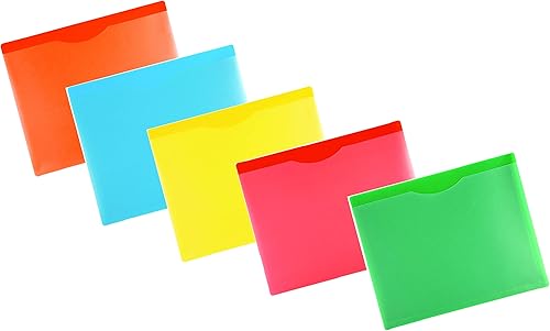 Filexec Products - Chaqueta archivadora, carga lateral, tamaño carta, paquete surtido de 25 (50626-3725)