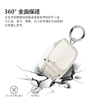 SONY WF-1000XM4 ワイヤレスイヤホン クリアケース付き Amazon | Aircawin W F-1000 XM4ケースクリア、Sony WF-1000XM4