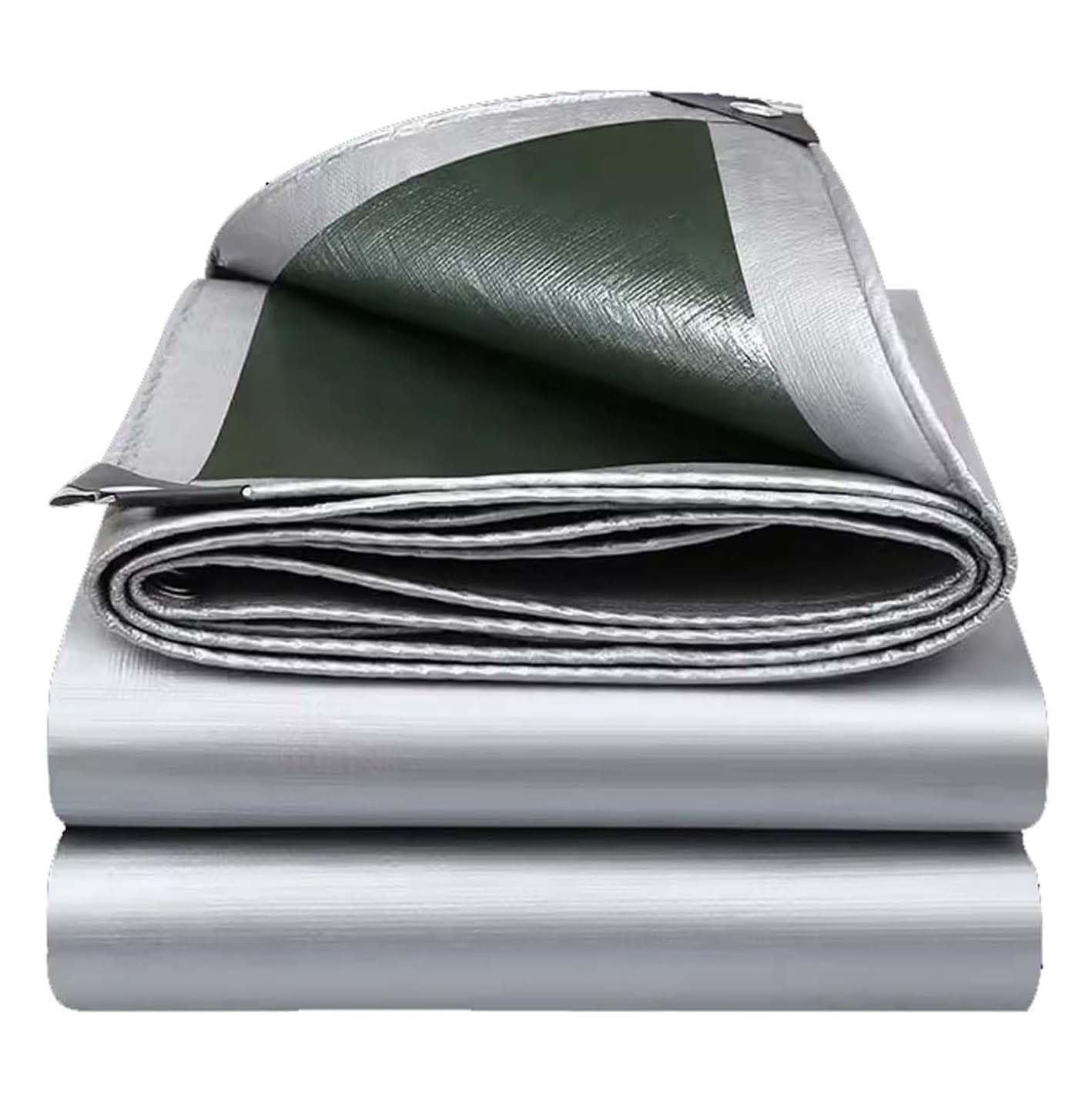 Gruytoie Waterproof Tarp Camping 1.5X1.5m/4.9X4.9ft, Tarps With Grommets, Tear Resistance Tarpaulin Cover, For Rain Or Sun, Roof, Canopy, Patio, Firewood