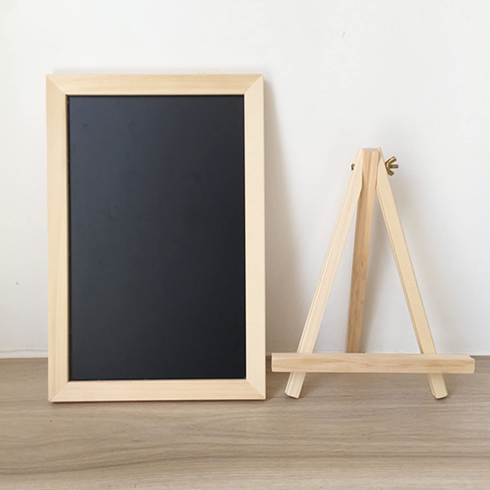 木製フレーム 黒板 約72cm✖️132cm Amazon | 2パック Aフレーム 黒板サイン 40 x 20インチ 自立式