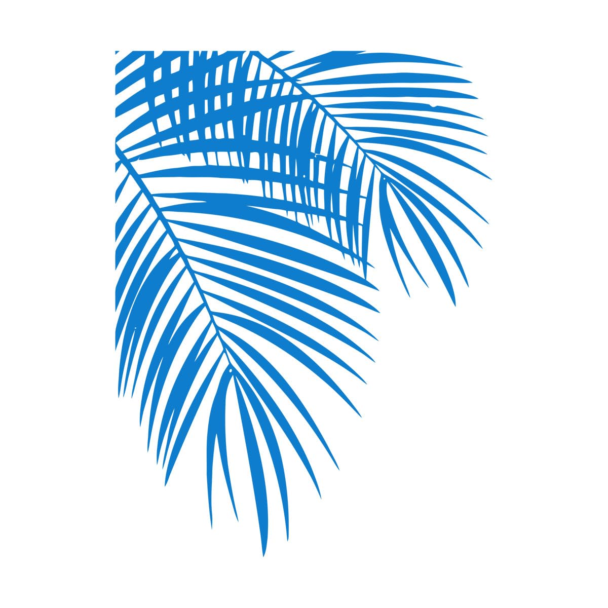 Tropical Leaves Wall Stickers for Living Room Palm Leafs Wall Decor Plants Decals Bedroom Home Decoration Nature Wallpaper Small - 32x42cm โ image 1