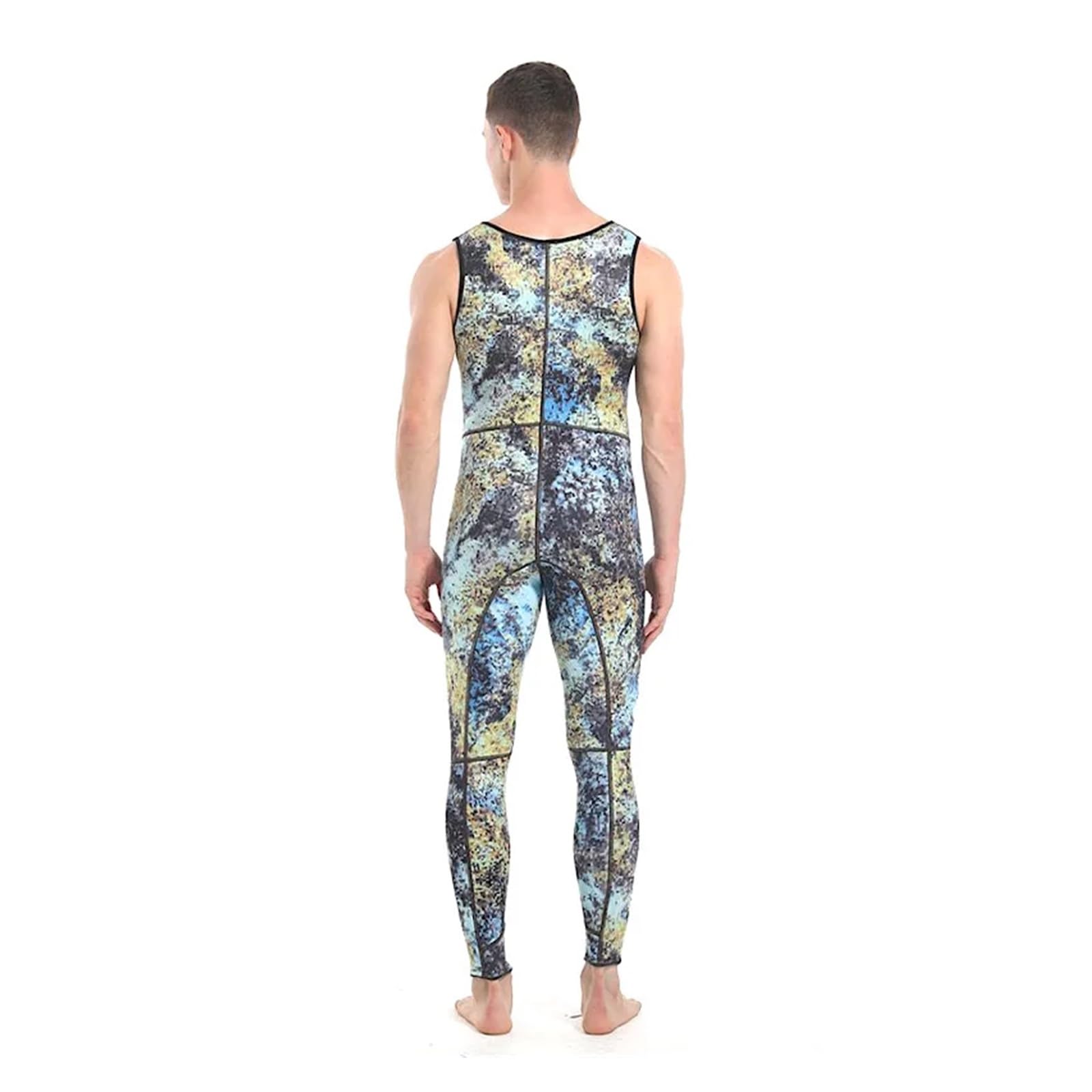 Muta Muta da uomo in neoprene 1,5/3 mm con cappuccio, calda muta caccia, pesca, surf