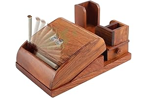 Wooden Cigarette Case, New Automatic Bounce Cigarette Box