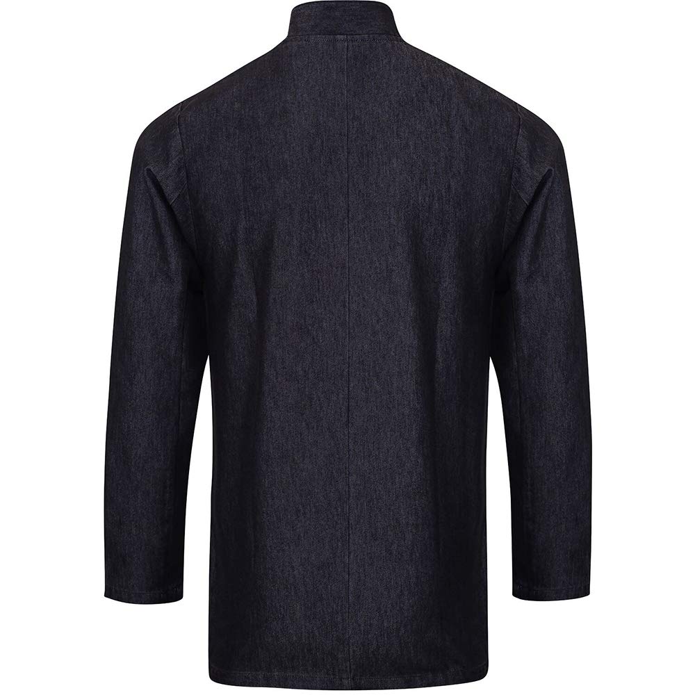 Premier Chaqueta de chef de mezclilla unisex