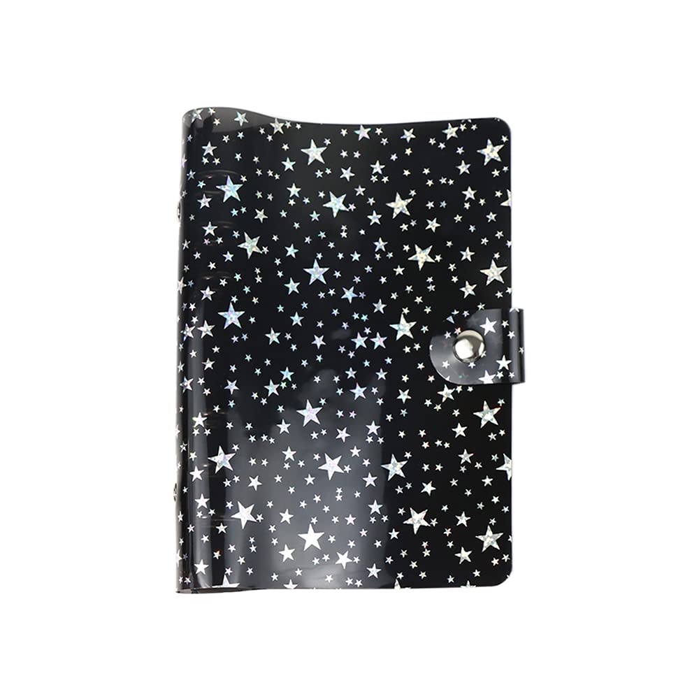 Amazon.co.jp: A6 ソフトノートブックバインダーカバー 星空ブラック