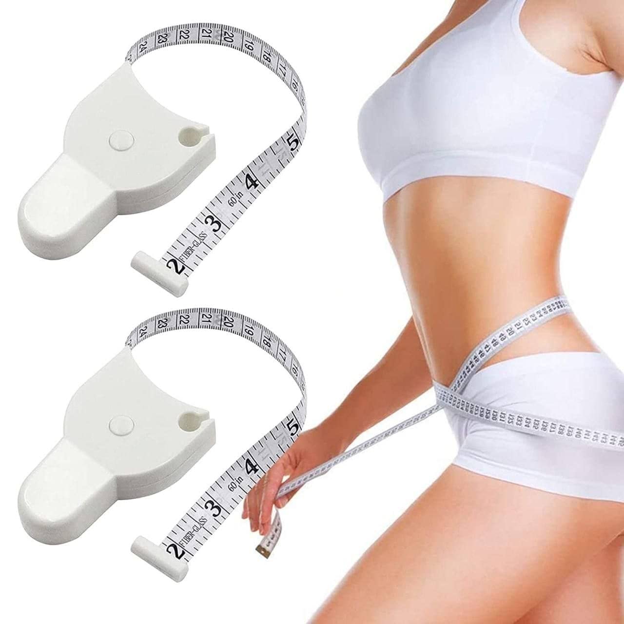 DS Enterprise Automatic Telescopic Tape Measure, Portable 60inch with Lock Pin and Push Button Retract Self Tightening for Body Waist Hip Bust Arms Measuring Ruler Accurate Sewing Tape (2) (B09YP1K7MJ) Amazon Price History, Amazon Price Tracker