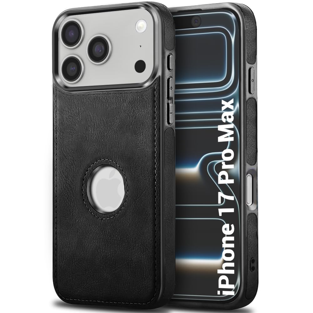 TheGiftKart Genuine Leather Finish Back Cover Case for iPhone 17 | Shockproof Design | Raised Edges for Camera & Screen Protection | Stunning Minimalist Design Back Case Cover (Chrome Sides, Brown) — Amazon image 11