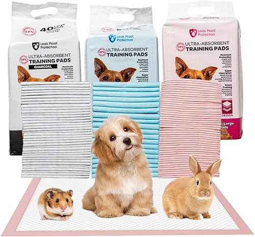 Miniatura 9 de FPN - Almohadillas de entrenamiento para cachorros y perros (300 almohadillas), almohadillas resistentes para perros, almohadillas de 5 capas para