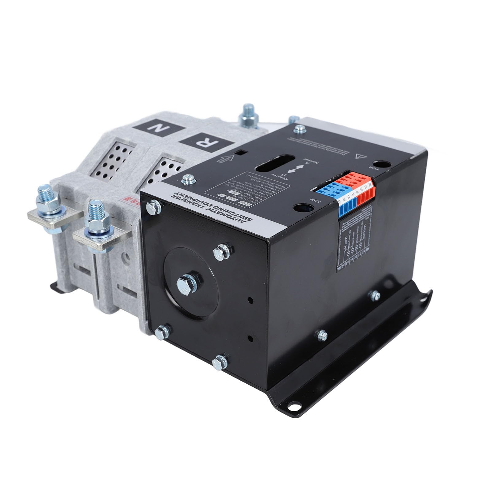 Interruptor de Transferencia Automática de Doble Potencia, AC400V 630A 2P Interruptor de Transferencia Automática de Conmutación Rápida Conmutación de Milisegundos Generador Retardante de