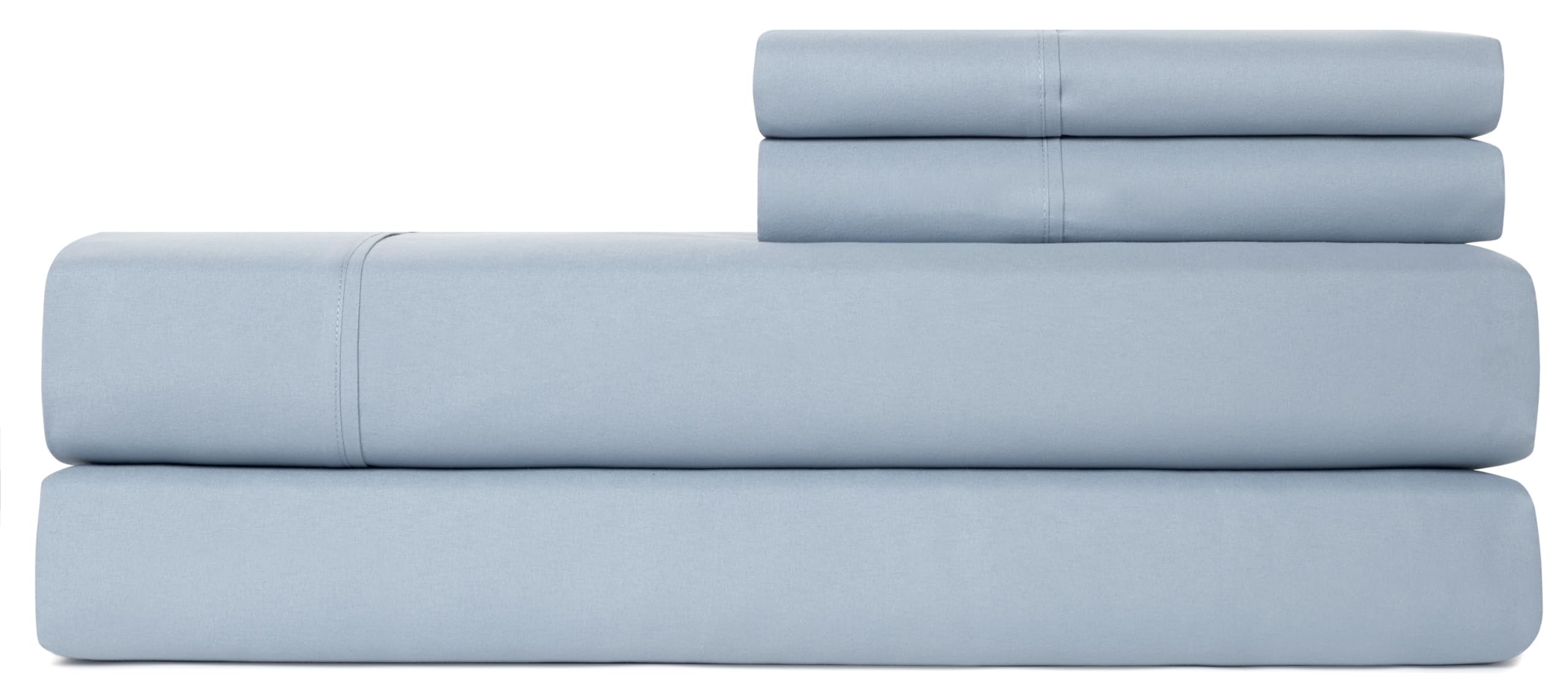 CASUAL LIVING 32646 Twin XL Home and Hotel Style Silky Ultra-Soft Eco-Friendly Cooling Technology Machine Washable Quick Dry Anti-Wrinkle 4-Piece Sheets and Pillowcases Set