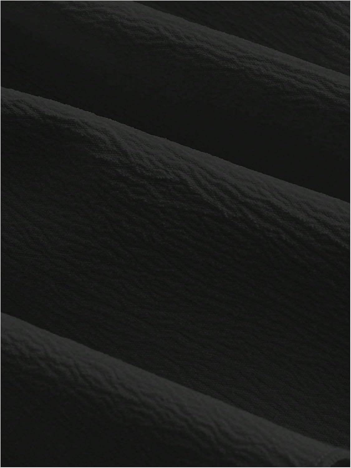 Floerns Women's Tie Front Sleeveless Ruffle Shirt Top Shirred Vacation Cute Peplum Tops - Image 4