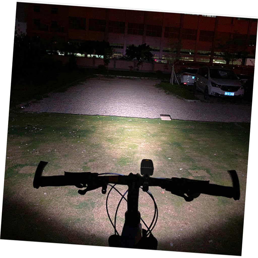 Hemobllo Per Bicicletta Ricaricabili 1 Fanale Anteriore Fanale Posteriore Ipx5 3 modalità di Illuminazione per Bicicletta Facile da Installare