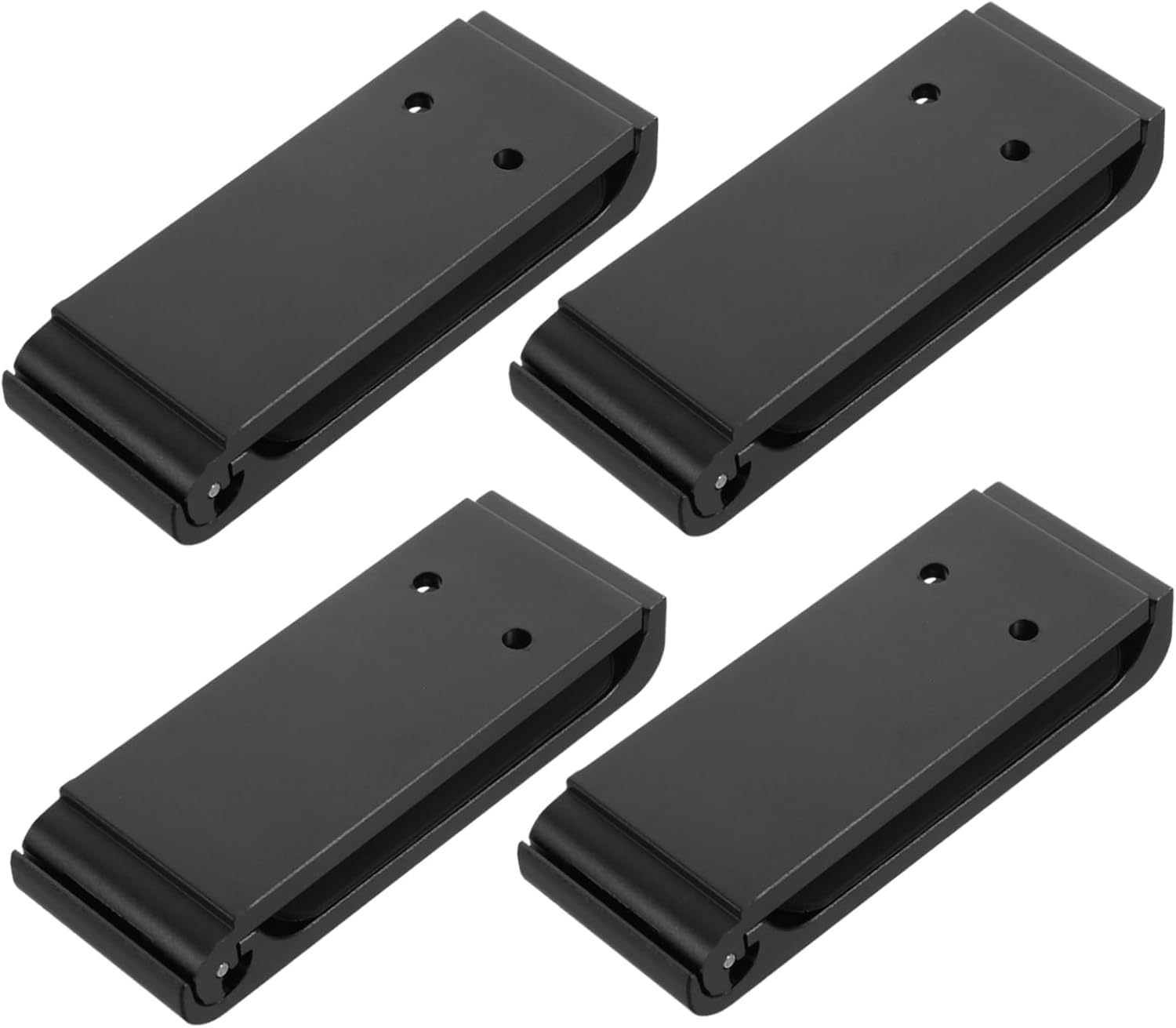 DOITOOL 4Sets Gaming Headset Stand Aluminum Alloy Headphone Racks Simple Installation Compatible with All Headset Durable Holder for Organized Storage and Display