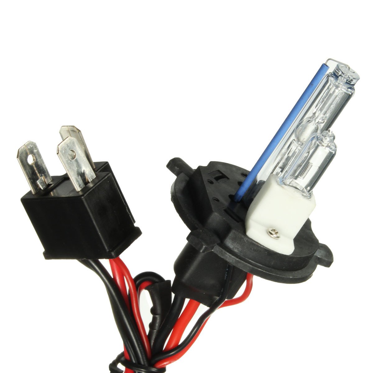 Coppia H4 H4-2 35W 55W Hi-Lo Dual Beam Car Xenon Kit Faro Lampada Hid Light Bulb - 10000K