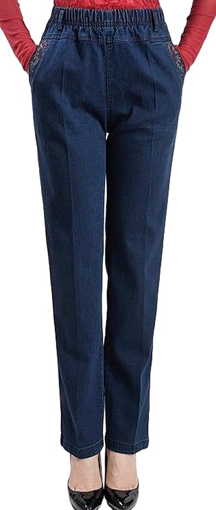 flannel lined elastic waist pants