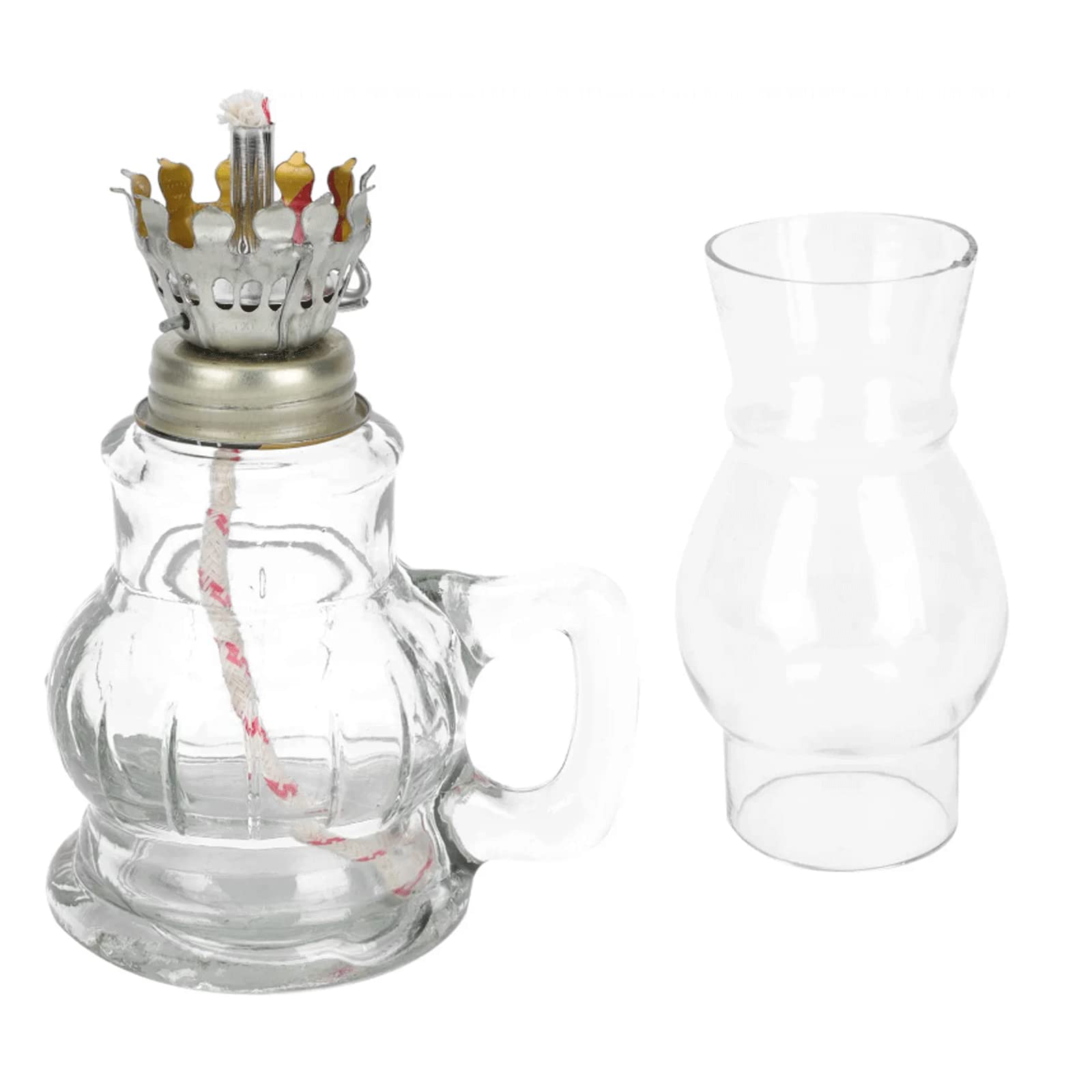 Kerosene lamp, Lamp Classic Clear Oil Burning Lantern Rustic Butter for Indoor Outdoor