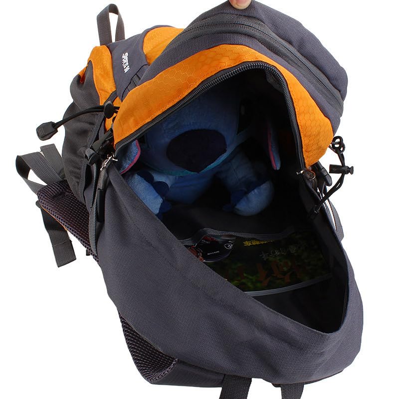 Mochila Ligera de Nylon Resistente al Agua para Senderismo miniatura 4