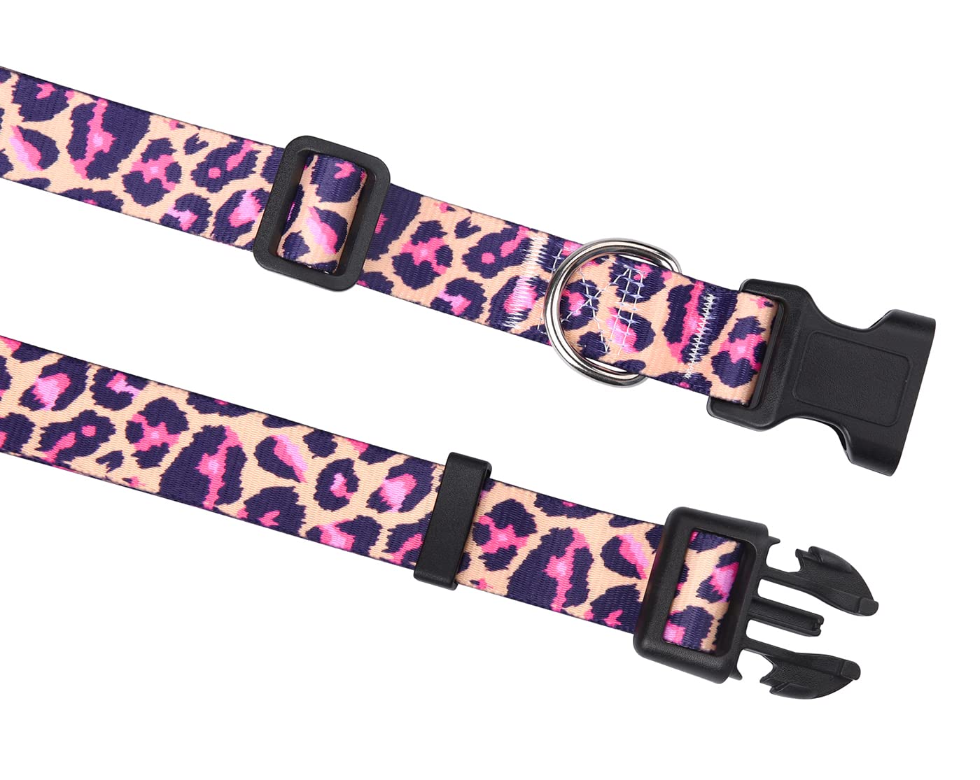 Mihqy Dog Collar and Lead Set including Bohemia Floral Tribal Geometric Patterns - Image 3
