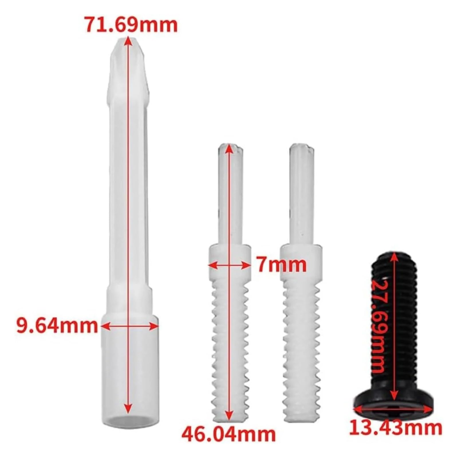 Compatible Con ROCA, Válvula De Llenado Con Botón De Descarga Doble | D2D, AH0001800, doble descarga, pulsador, válvula de llenado, cisterna, modernización, ajuste a presión