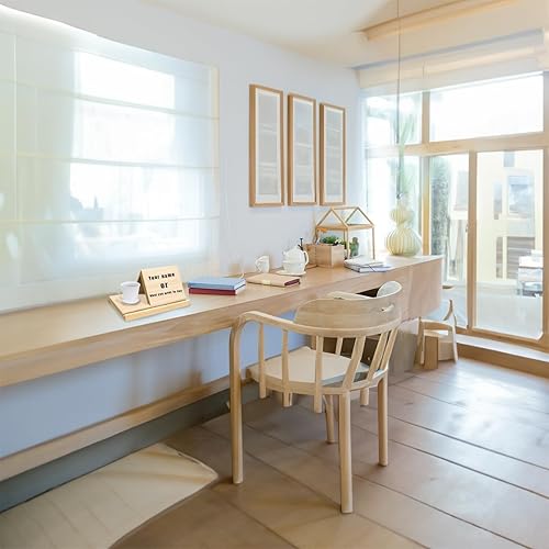 Miniatura 6 de Soporte triangular personalizado de madera de roble macizo, estantería personalizada para libros, estantería con nombre de texto grabado con soporte