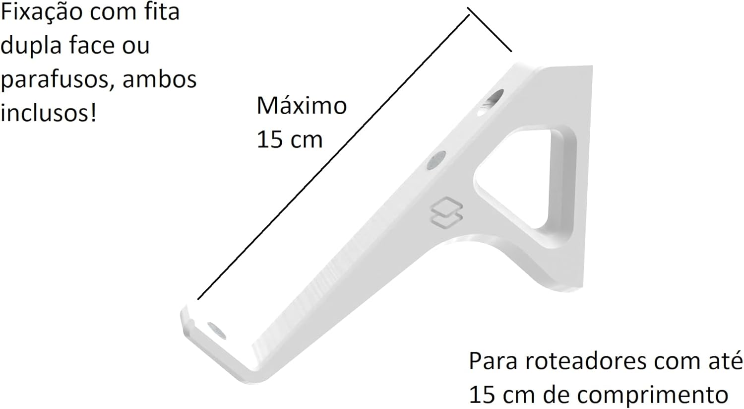 Suporte Roteador Receptor Wi-Fi de Parede: Review Testado 7 Dias