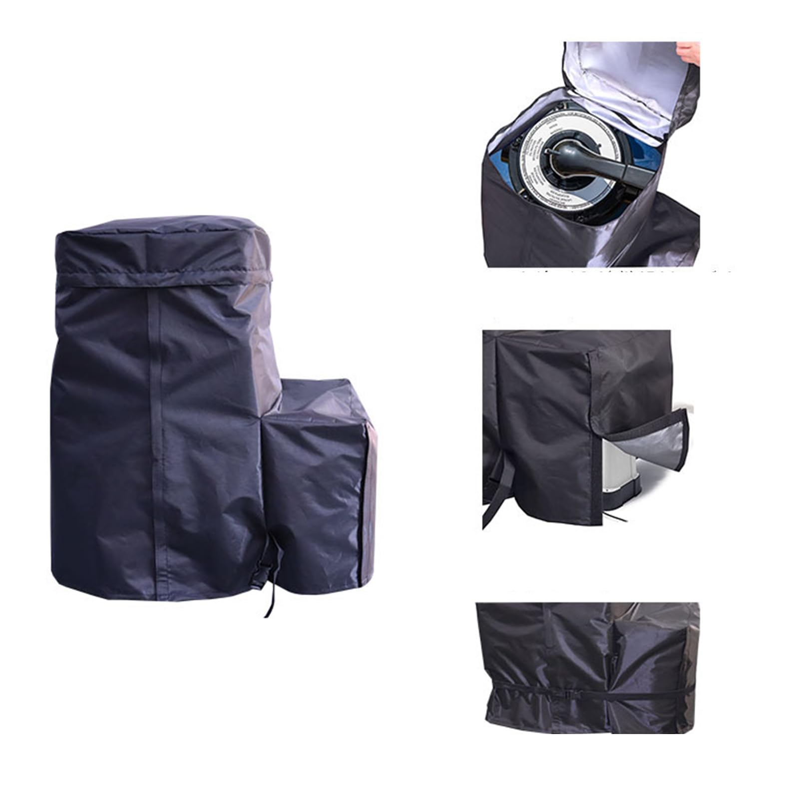 Muloo Sand Filter Pumps Cover Above Ground Pool Pumps Cover for Clear Sand Pool Filters Pumps Waterproof Swimming Water Pumps, Approx.25.9x28.3x24.4inch