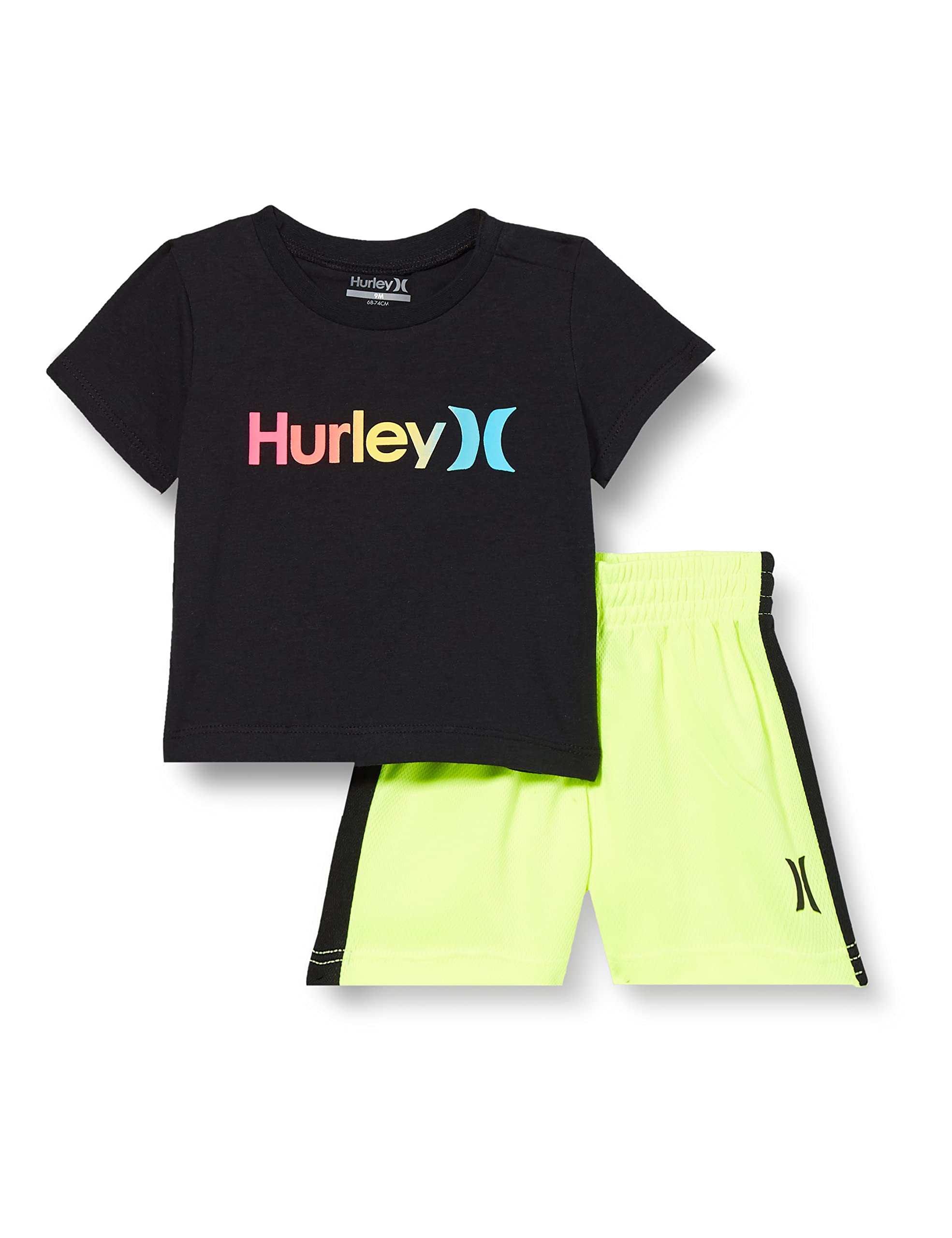 Hurley Set T-shirt and shorts boy (4 to 7 years) - One & Only Gradient & Mesh