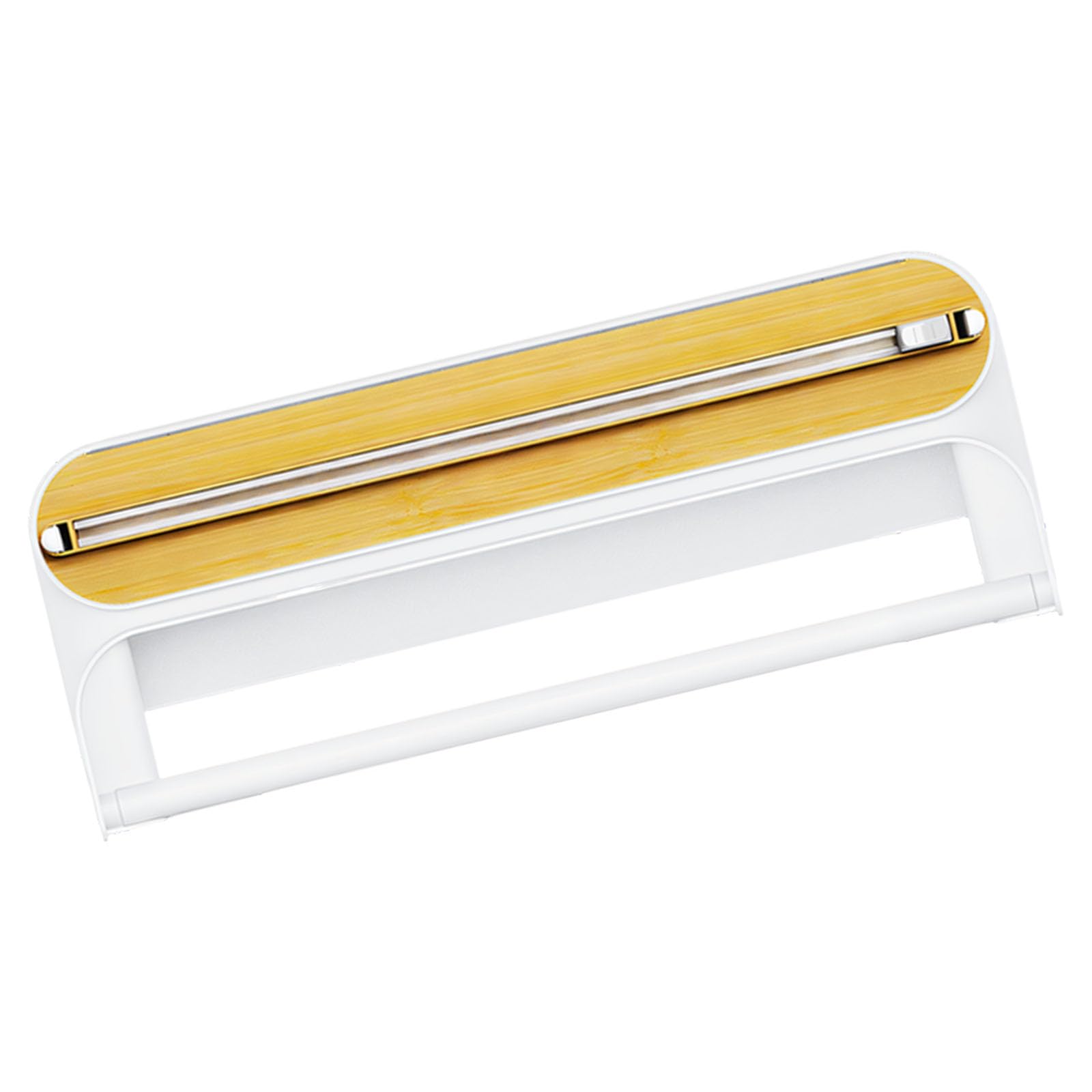 Kaeltsyn Sturdy Food Wrap Holder Having Base for Quick Attachment Easy Loads