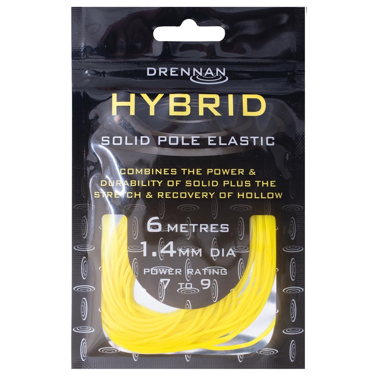 Drennan Hybrid Elastic (1.4mm Yellow)