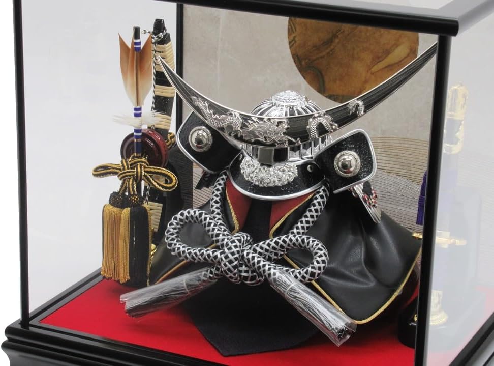 五月人形 徳川兜 12号 弓太刀付 ケース飾り 【翌日出荷対応】 五月人形