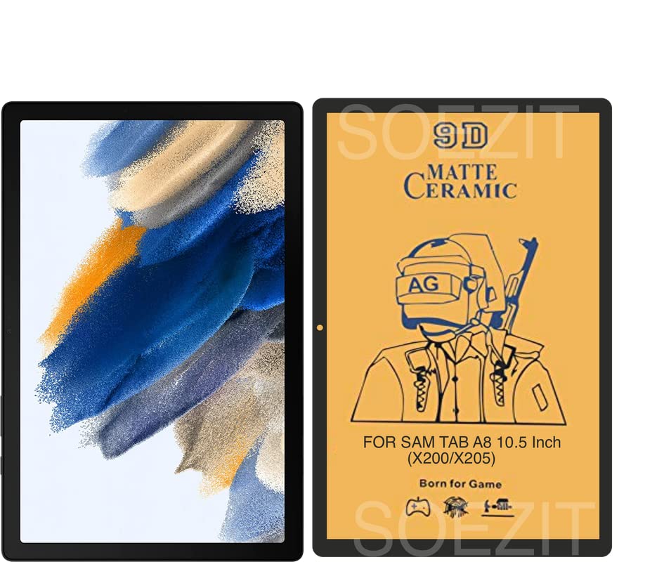 See full amazon price history chart for Soezit Armour 9H High Definition Edge to Edge Matte Finish Screen Guard for Samsung Galaxy Tab A8 10.5 inch X200/X205 (Black, Full Glue) Soezit Armour 9H High Definition Edge to Edge Matte Finish Screen Guard for Samsung Galaxy Tab A8 10.5 inch X200/X205 (Black, Full Glue) (B09TH7LRK5) Amazon Price History, Amazon Price Tracker