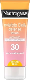 Neutrogena Invisible Defense Fragrance-Free Lotion SPF 60+, 3 oz.