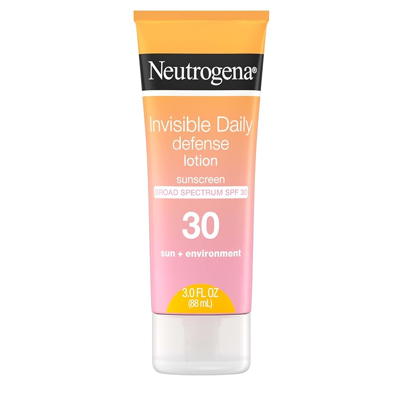 Loção protetora solar corporal Neutrogena Invisible Daily Defense SPF 30, 90 mL