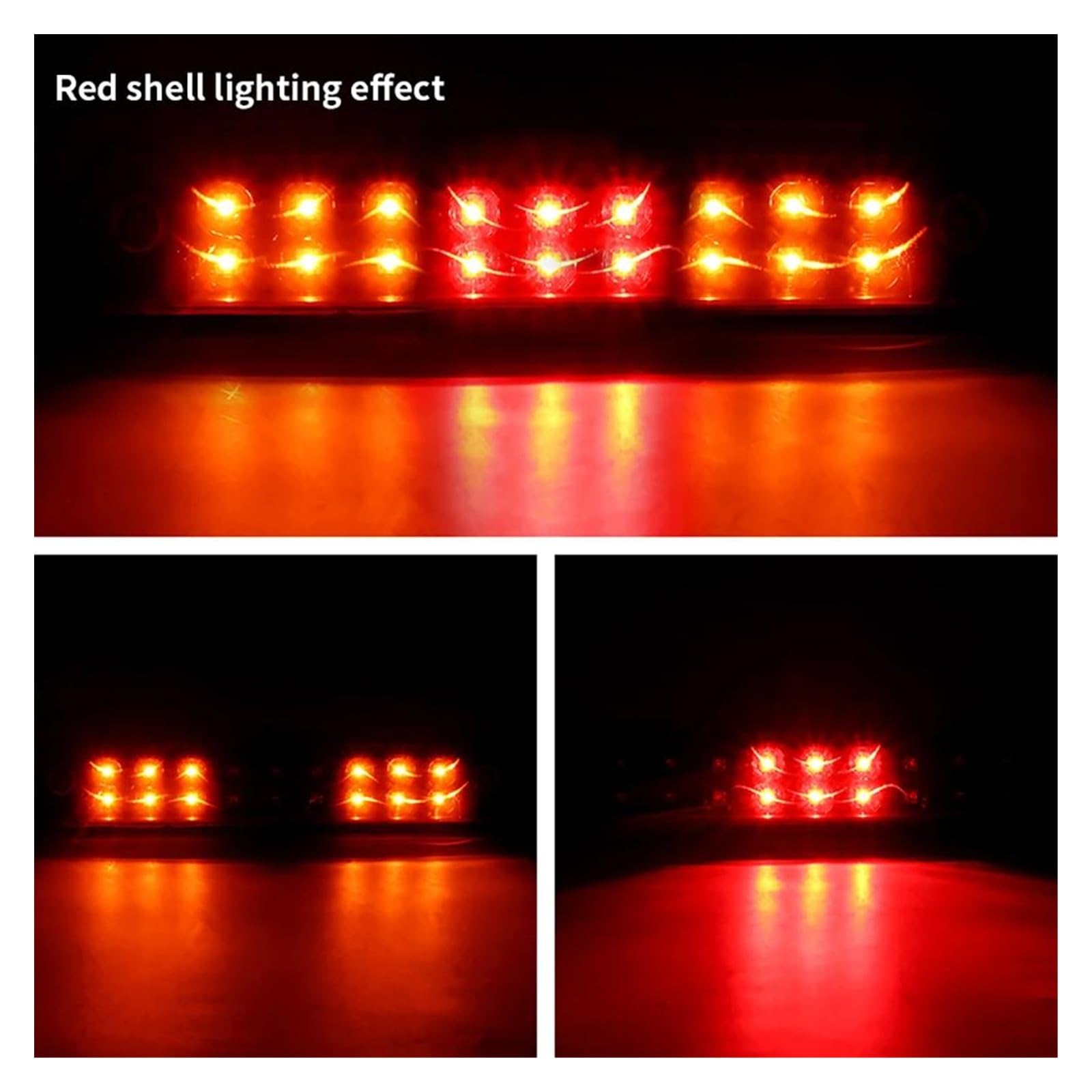 Achterlichten Auto-Achterverlichting Auto Accessoires Links/Rechts Achterlichten Bumper Reflector Licht Voor Citroen Voor C5 2010 2011 2012 Rem Geen Lamp Parking Lamp Streep