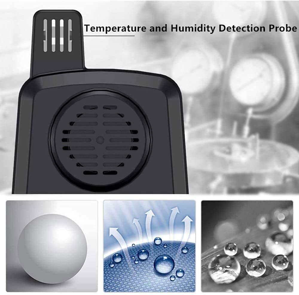 Medidor de CO2 preciso Detector de Gas de CO2 - Analizador portátil de medidor de Gas de CO2, Probador de Calidad del Aire para detección de Interiores y Exteriores Duradero