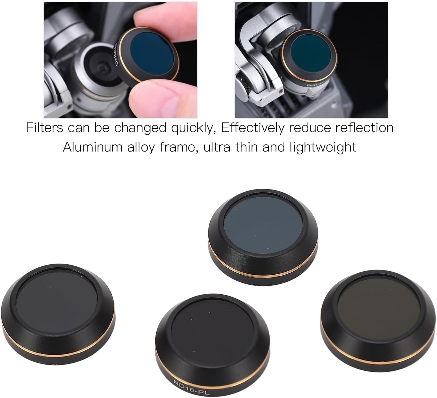 Filter Lens for Pro ND PL8 ND16 ND32 ND64 Multi Coated Scratch Proof Oil Proof Water Proof Camera Lens Accessories
