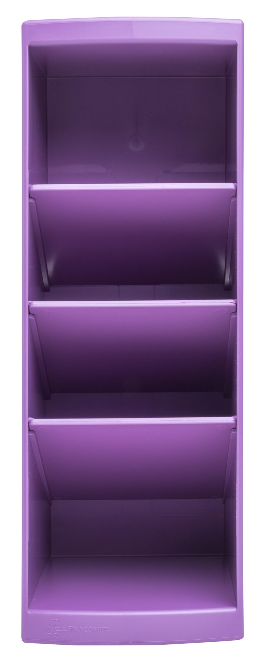 Exacompta - Ref 681909D - Cardboard of 4 POP N'CO Storage Towers, 4 compartments, Desk Organizers for Storing pens, Brushes, Small Utensils - Dimensions 11 x 8.5 x 23 cm - Assorted