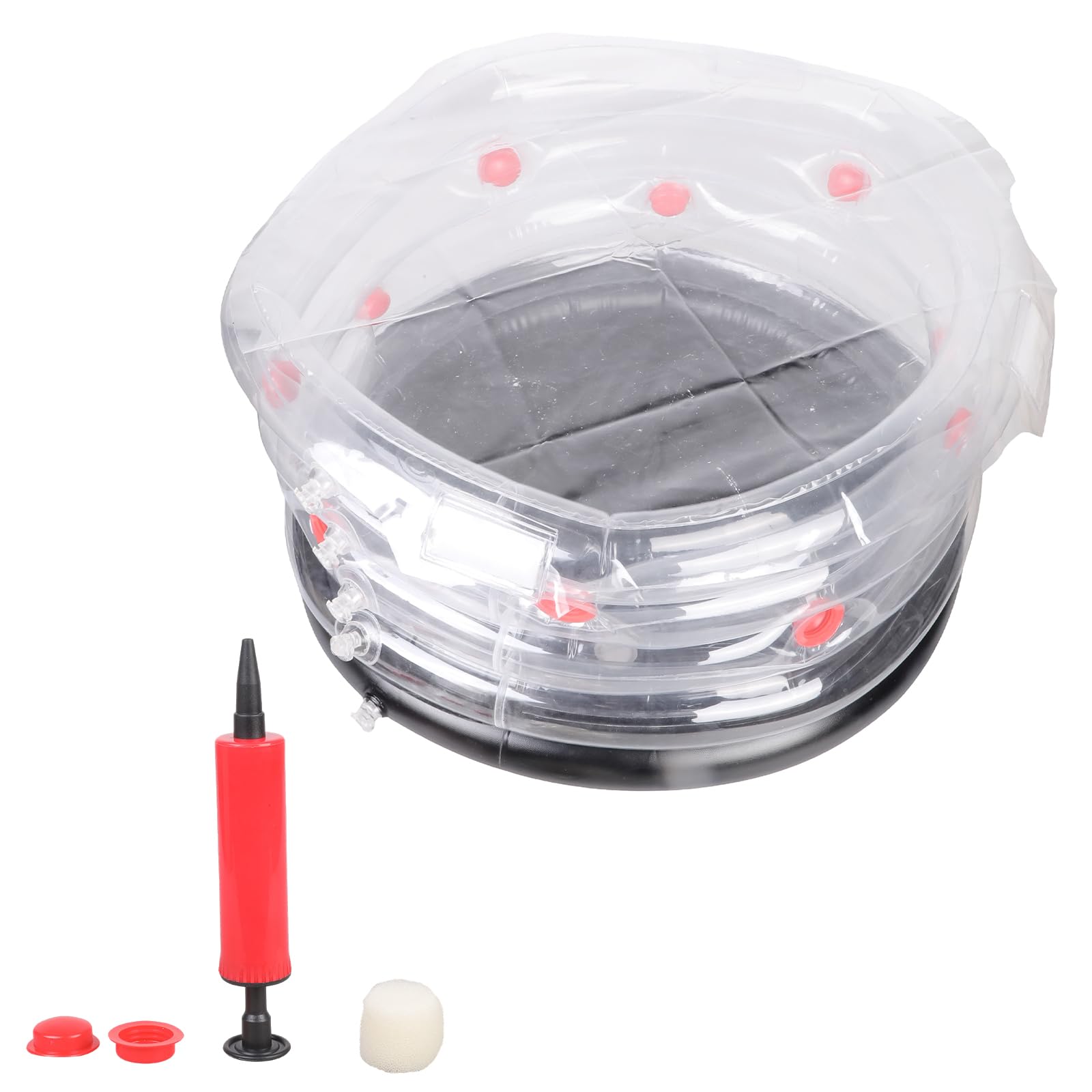 Piceioep Flexible Gardening Container for Mushroom Cultivation Constructed of Strong PVC with Ventilated Features Ensuring Optimal Ventilation Control Transportable Planter