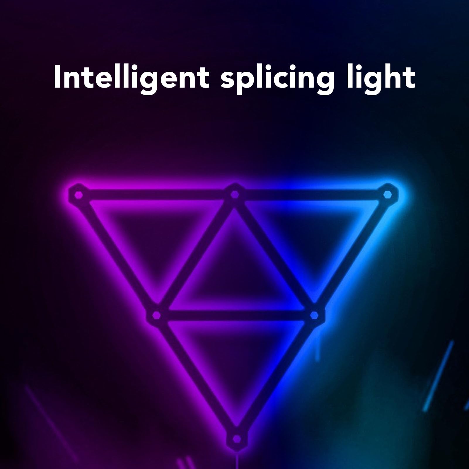 Inteligentna Listwa świetlna LED RGB na ścianę - Indywidualna Instalacja Dekoracja Atmosfery, Podświetlenie Telewizora Oświetlenie Otoczenia z aplikacją Tuya i Sterowanie