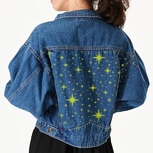 Miniatura 7 de Plantilla grande de estrellas centelleantes (12 x 16 pulgadas), plantilla de estrellas reutilizables para pintar en pared, madera, lienzo, azulejos,