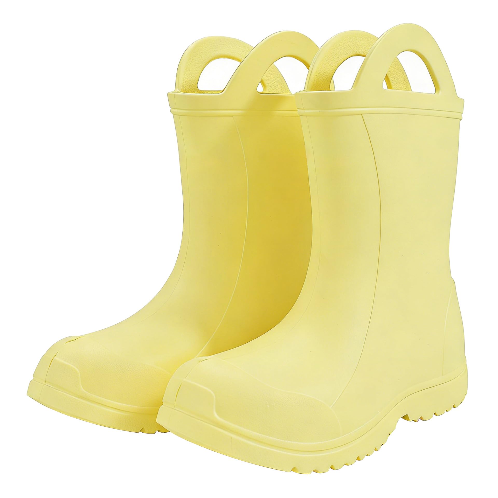 Botas de lluvia para niños pequeños y adolescentes con asas cómodas 8