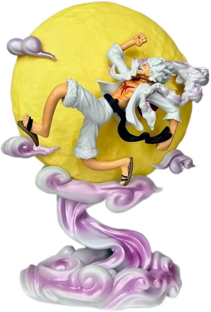 Cultura Geek Ganando Espacio en Niterói con Picnic Cosplay: Anime en el Foco 6 61nkY+0uPPL. AC SX679 Anime One Piece Figure, Luffy Nika Form, Light-Up Version